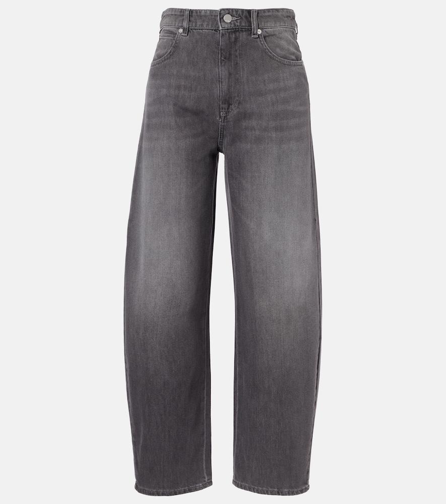 's max mara allegra barrel-leg jeans