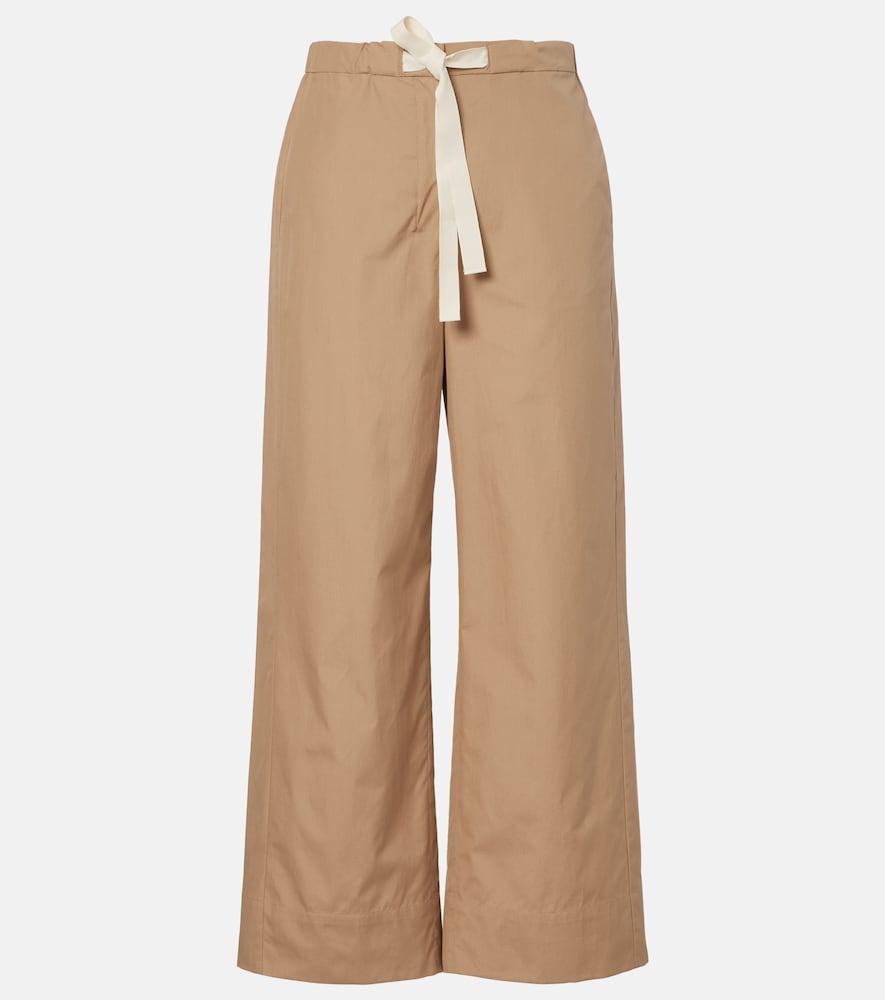 's max mara argento cotton culottes