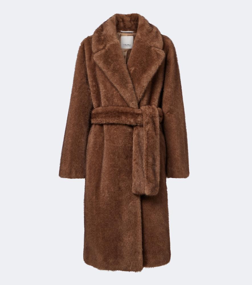 's max mara belted wrap coat