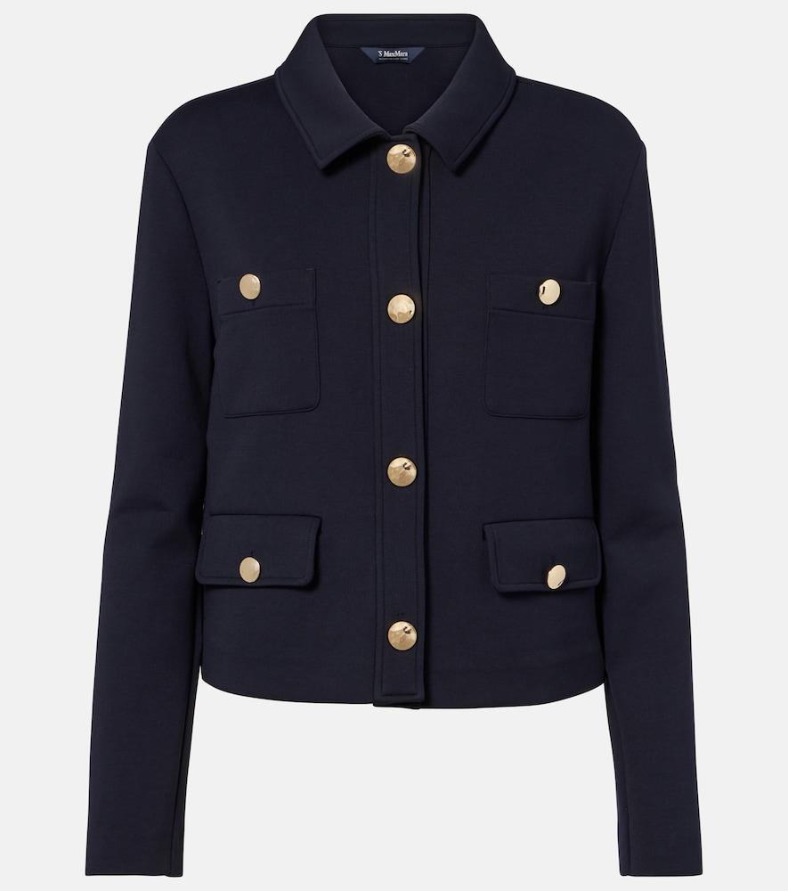 's max mara cotton-blend jacket