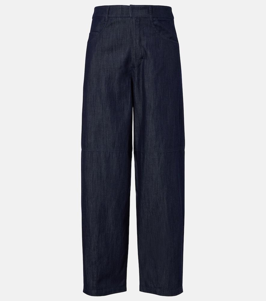 's max mara cropped straight jeans