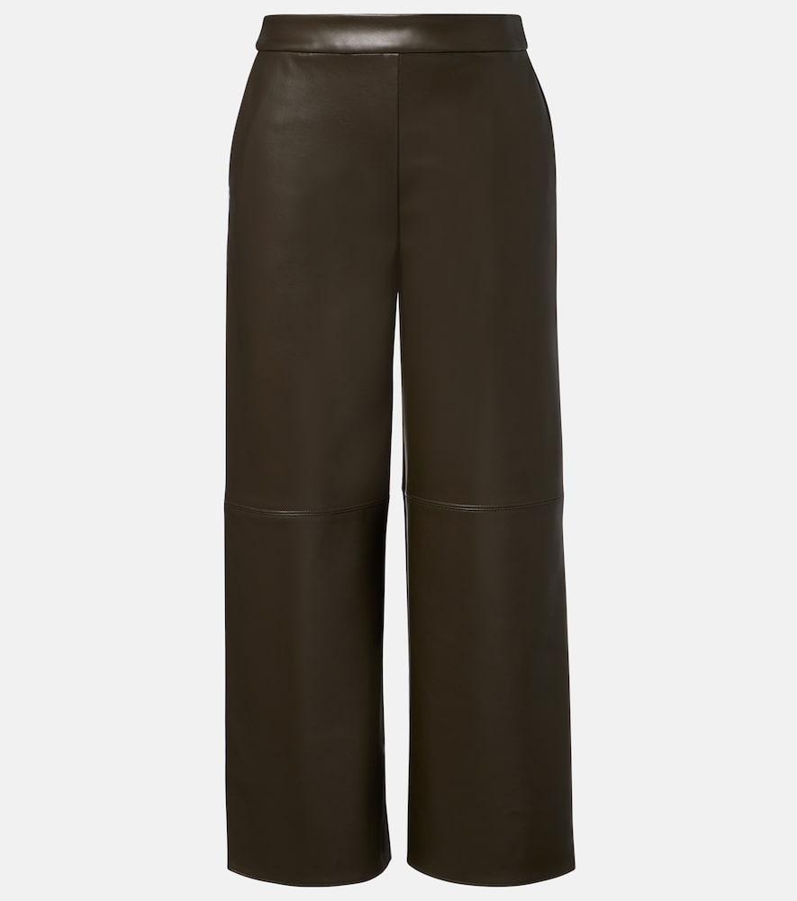's max mara cropped straight pants