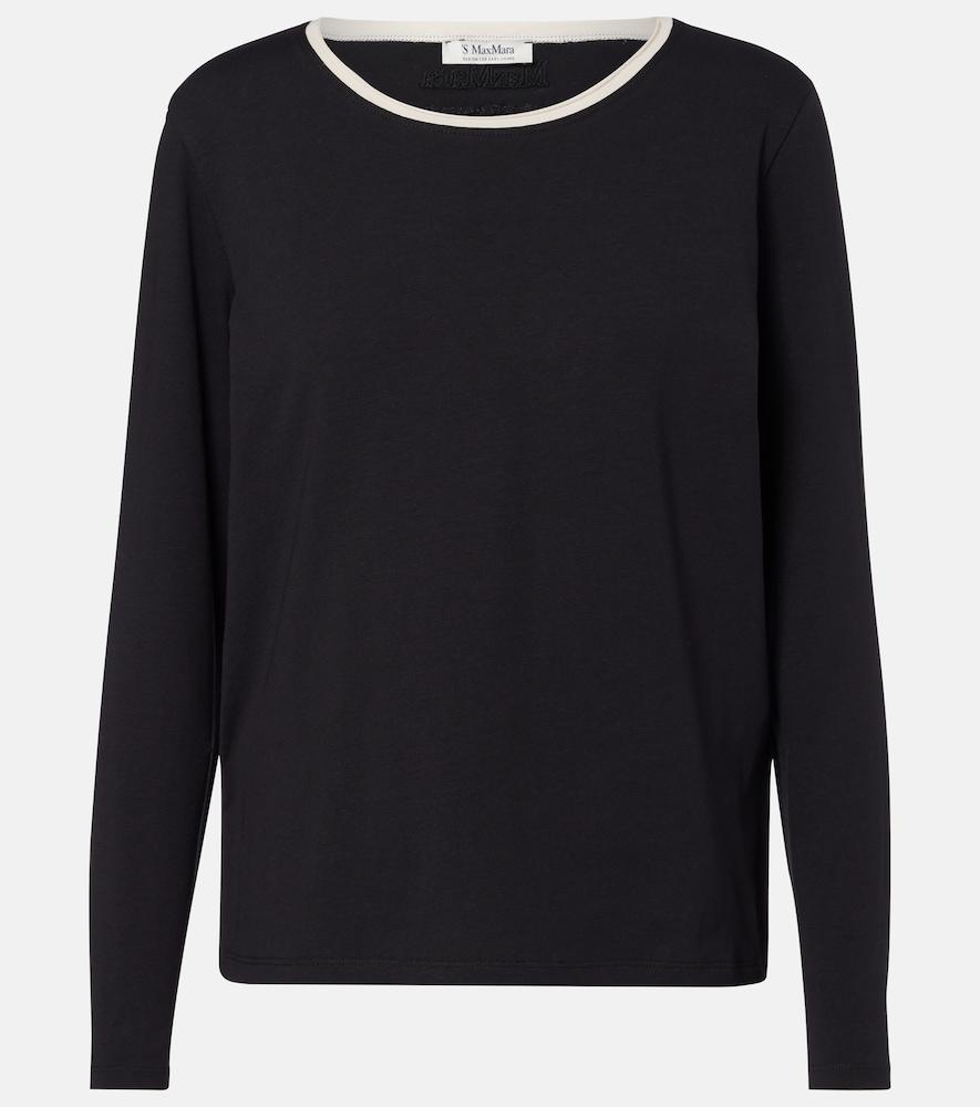 's max mara divina cotton-blend t-shirt