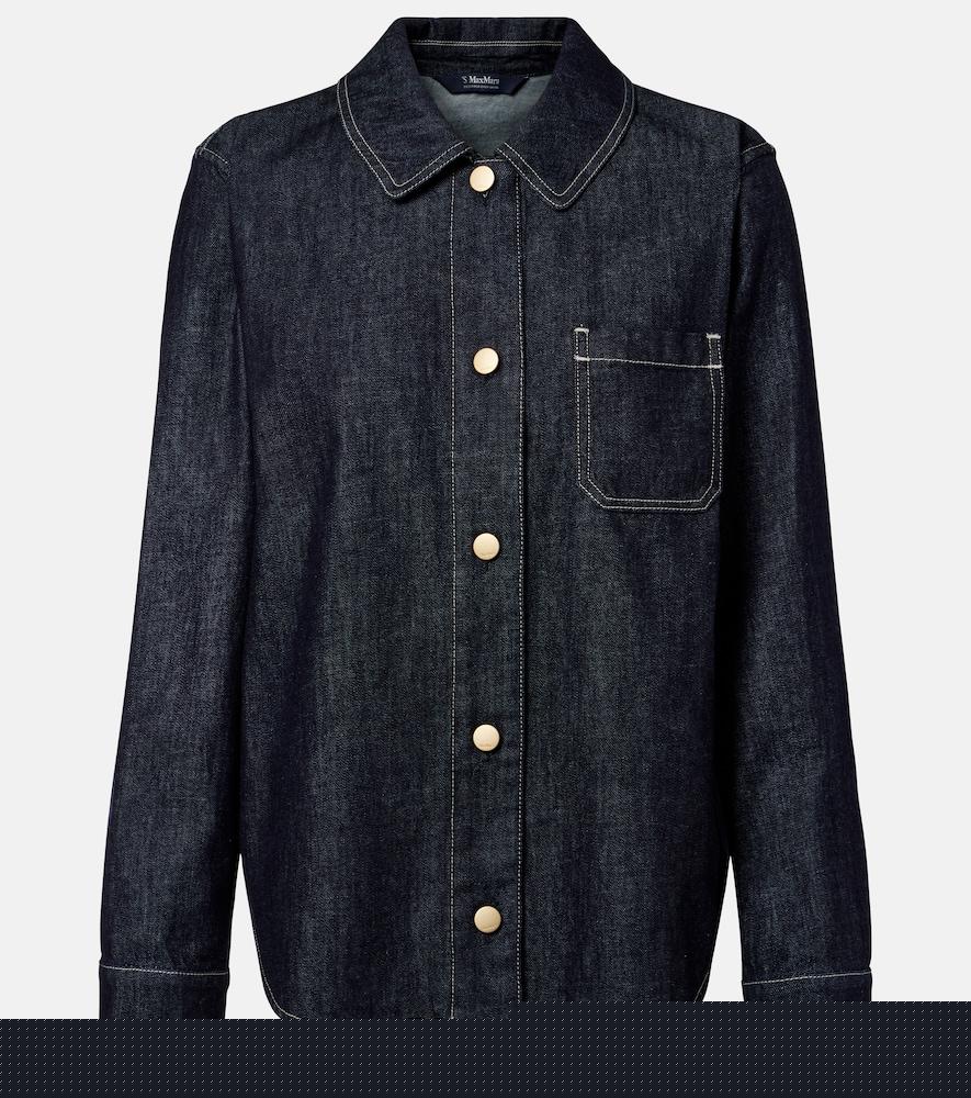 's max mara enfasi denim shirt