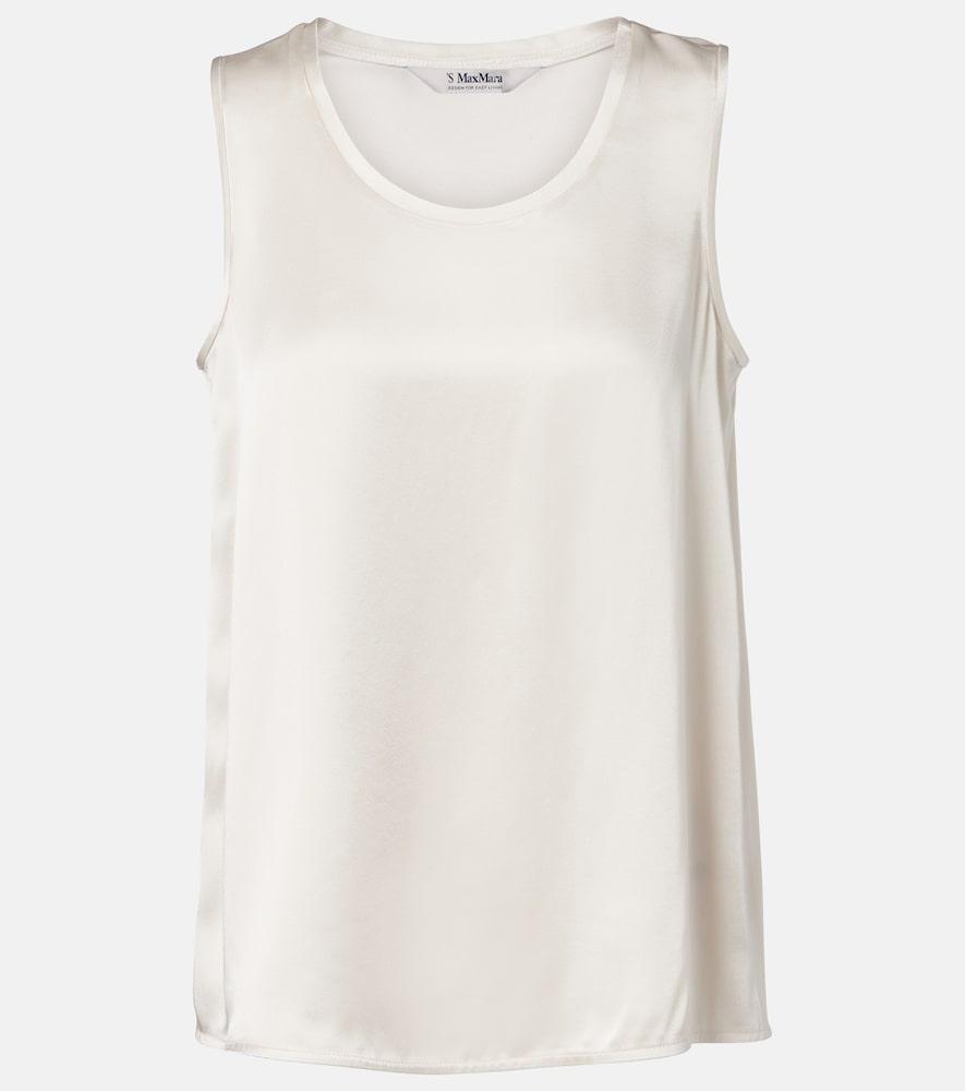 's max mara estri satin top