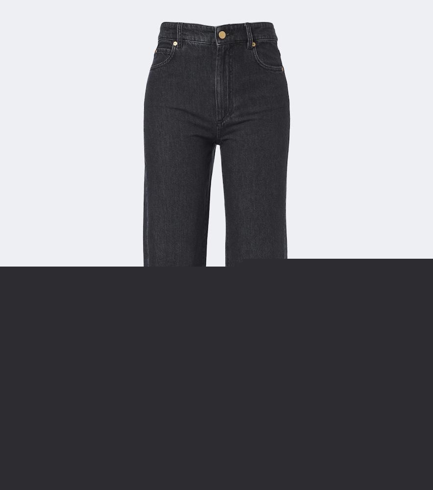 's max mara high-rise straight jeans