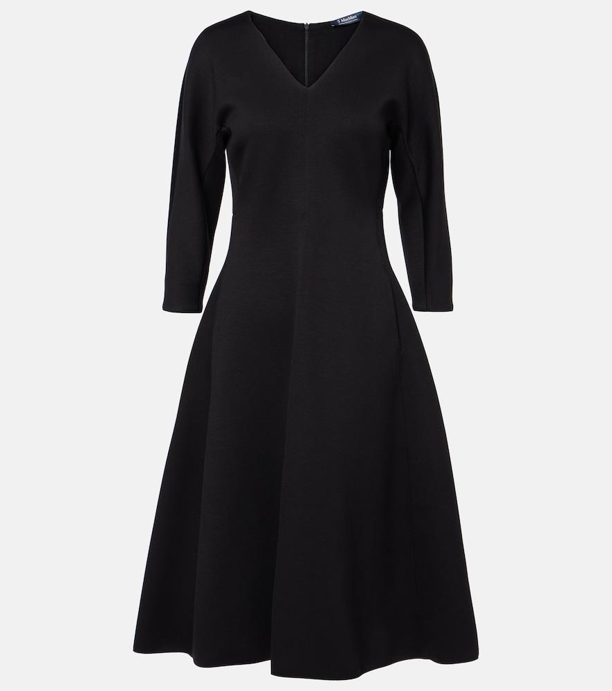 's max mara midas jersey midi dress
