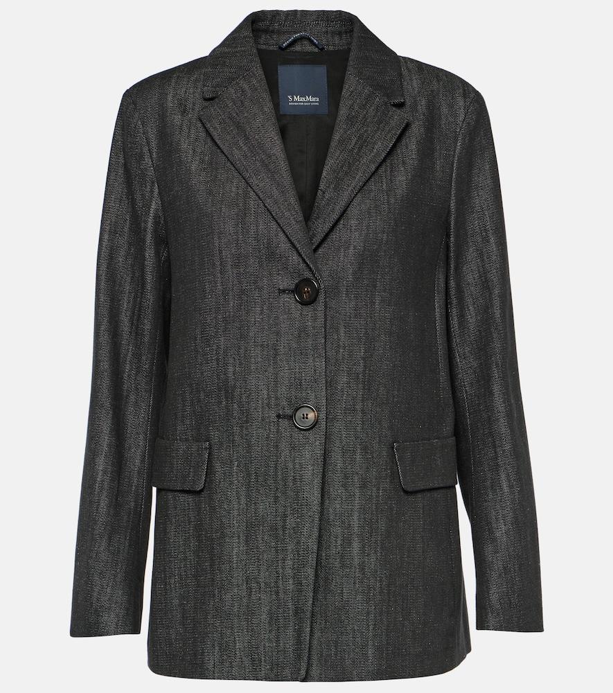 's max mara murano chambray blazer