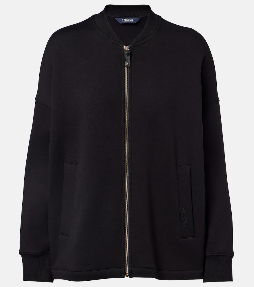 's max mara radioso cotton-blend blouson jacket