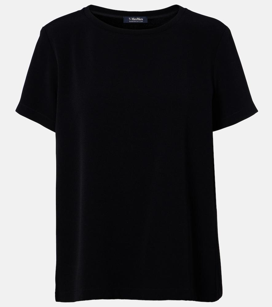 's max mara rebecca satin t-shirt