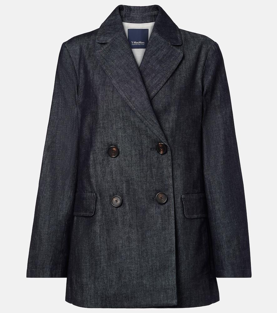 's max mara sara denim jacket