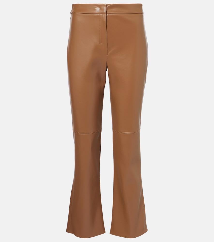 's max mara sublime cropped mid-rise bootcut pants