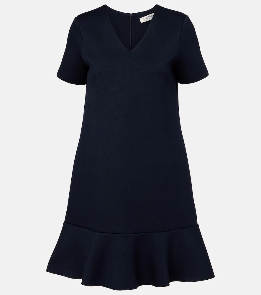 's max mara veloce jersey minidress
