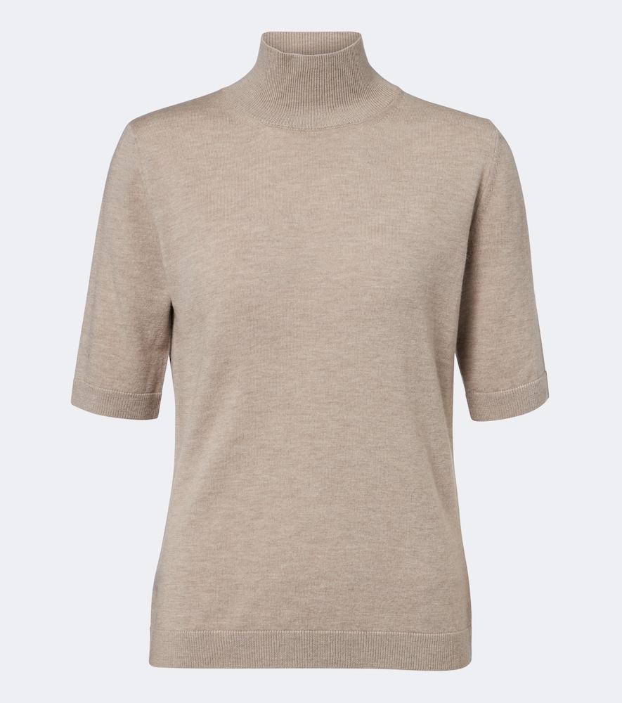's max mara wool high-neck sweater