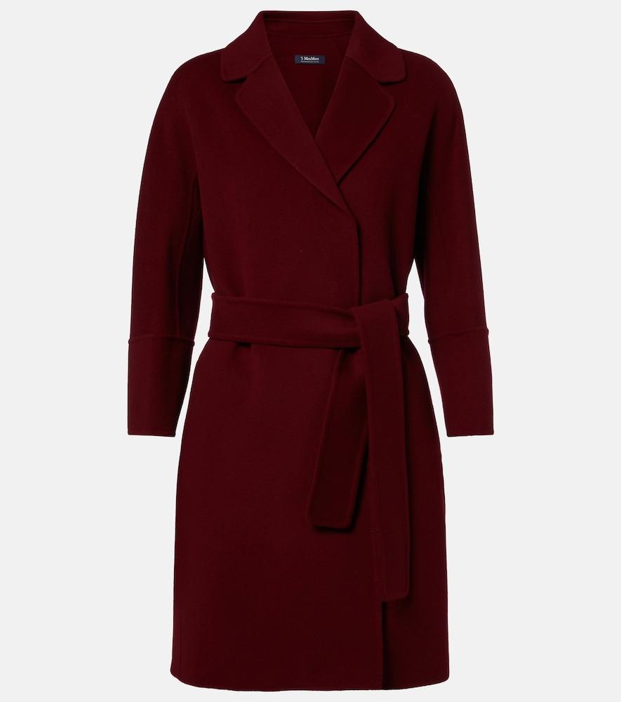 's max mara wool wrap coat