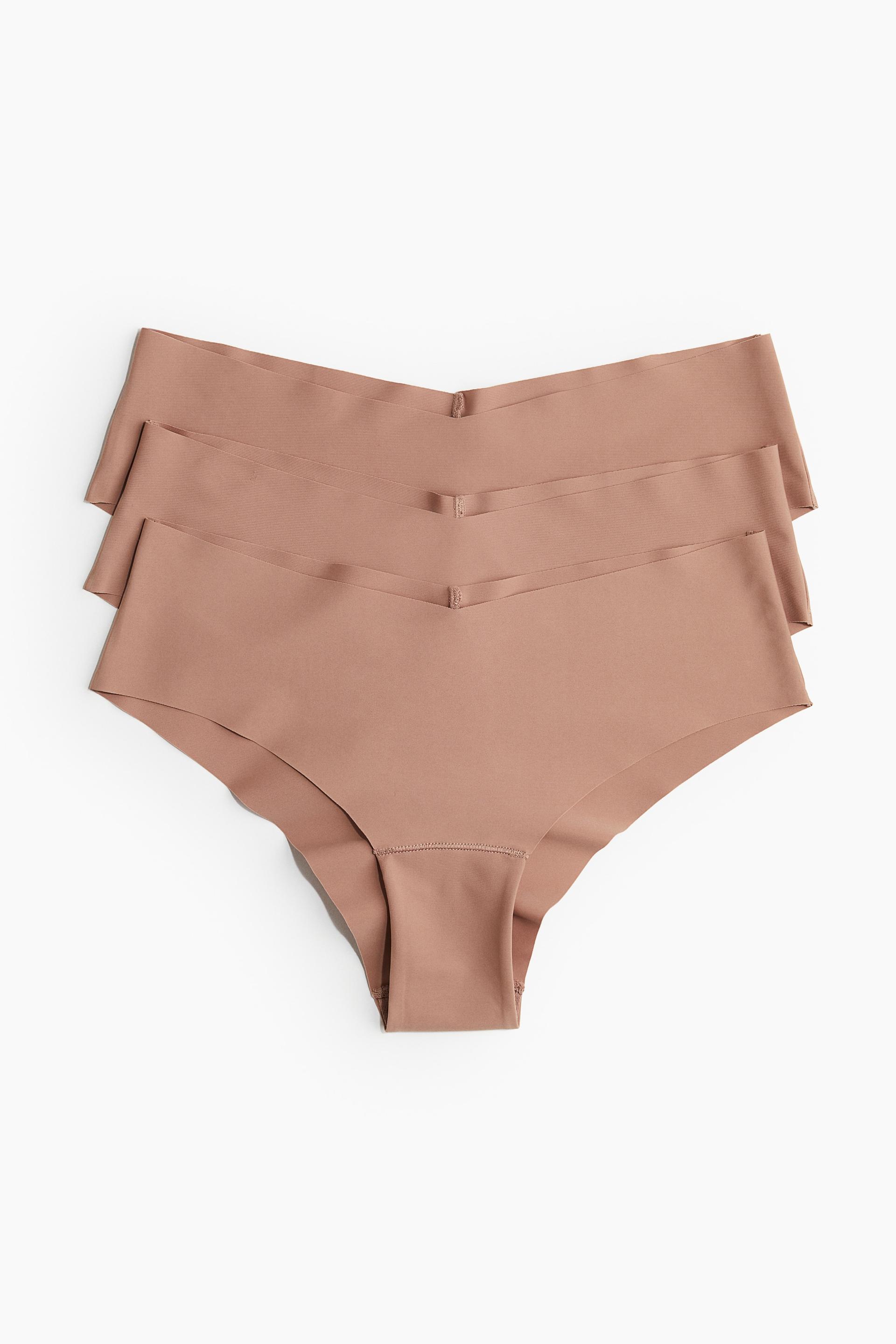 3-pack invisible cheeky hipster briefs