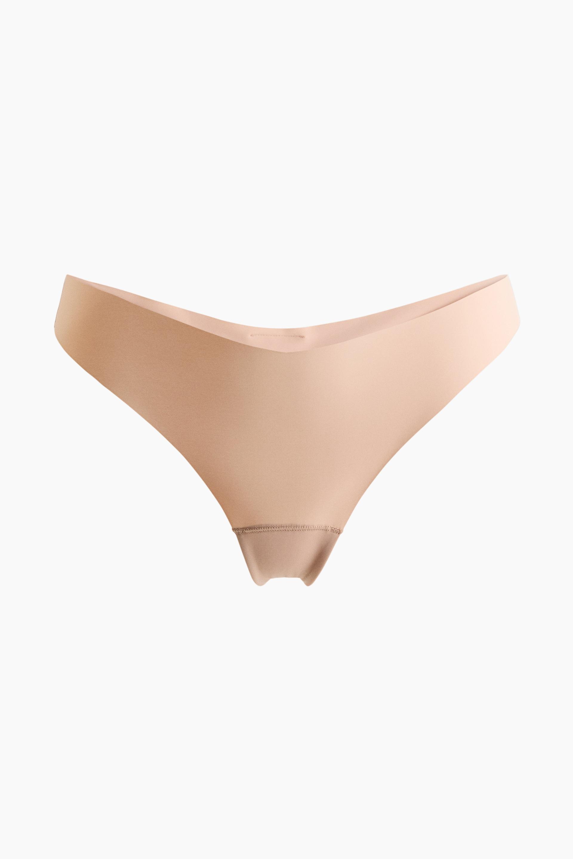 3-pack invisible thong briefs with lycra®