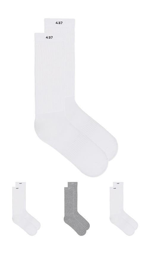 437 3 pack the scrunch sock in multi.