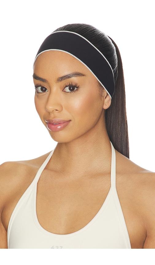 437 the micro headband in black.