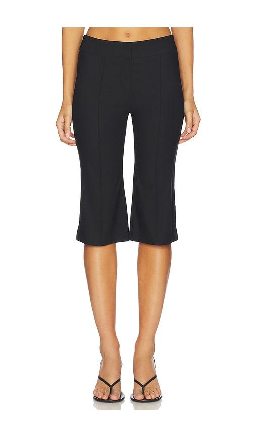 4th & reckless breya capri trouser in black. - size xl/1x (also in xs)