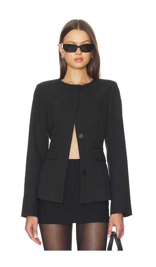 4th & reckless mikey blazer in black. - size s (also in xs)