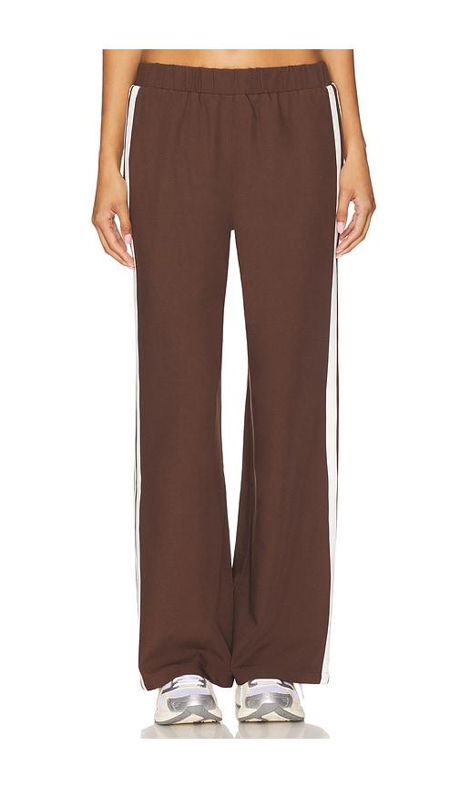 4th & reckless x revolve tammy trouser in chocolate. - size s (also in xs)