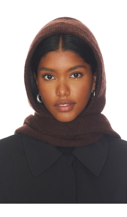 525 america balaclava scarf in chocolate.