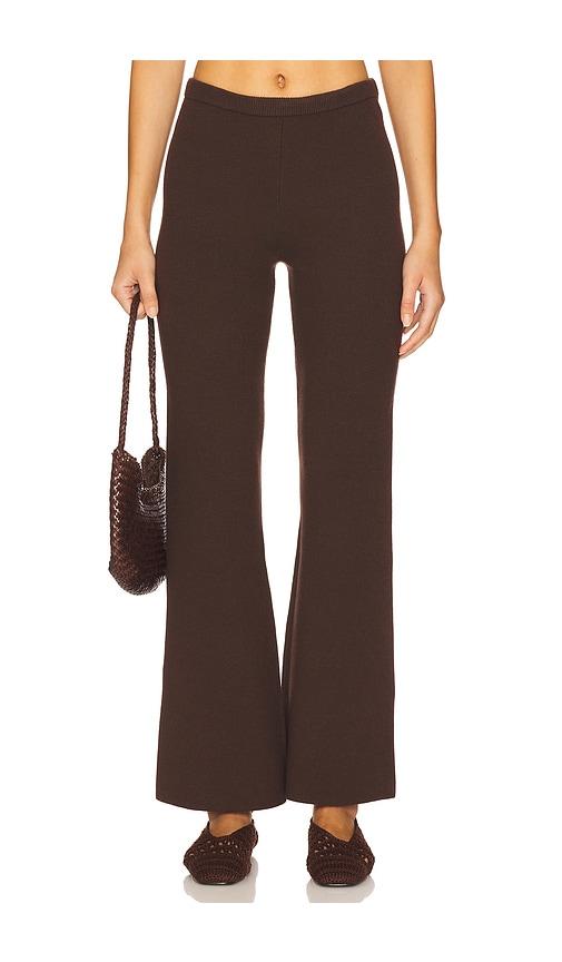 525 america dorothy bootcut pants in chocolate. - size m (also in s, xs, xl)