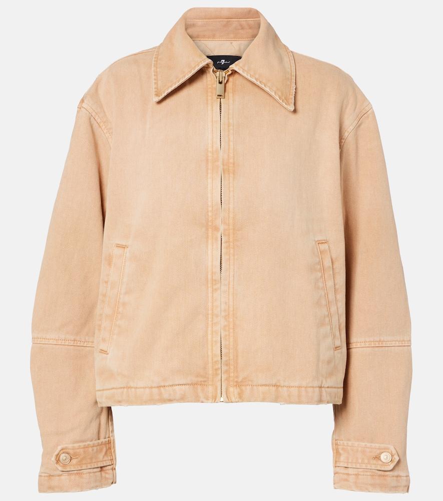 7 for all mankind denim jacket