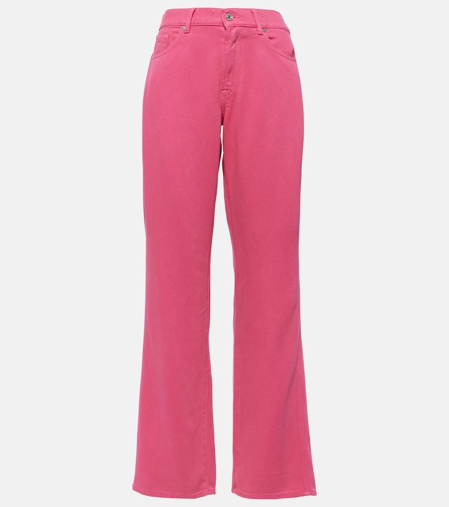 7 for all mankind tess straight jeans