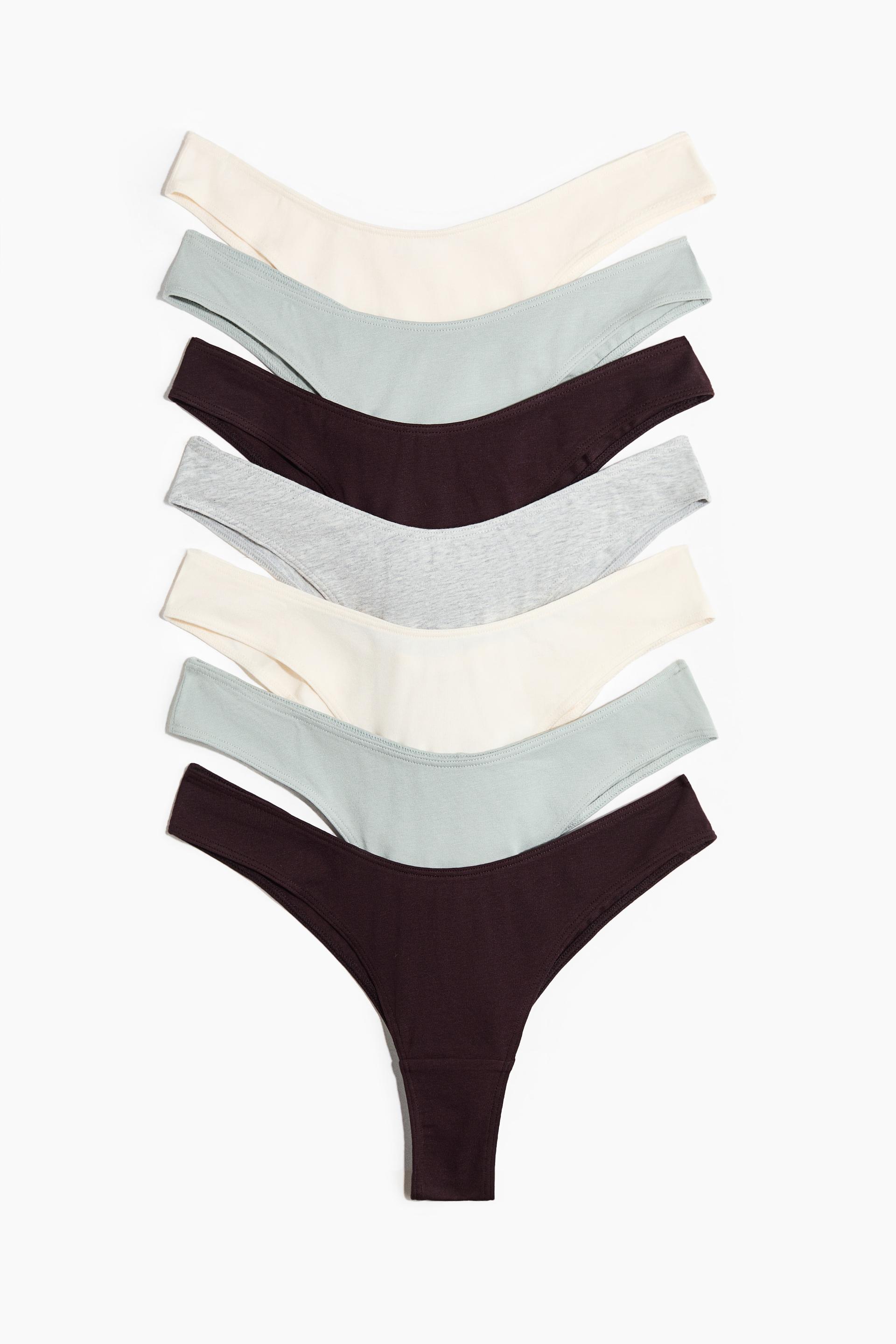 7-pack cotton brazilian briefs
