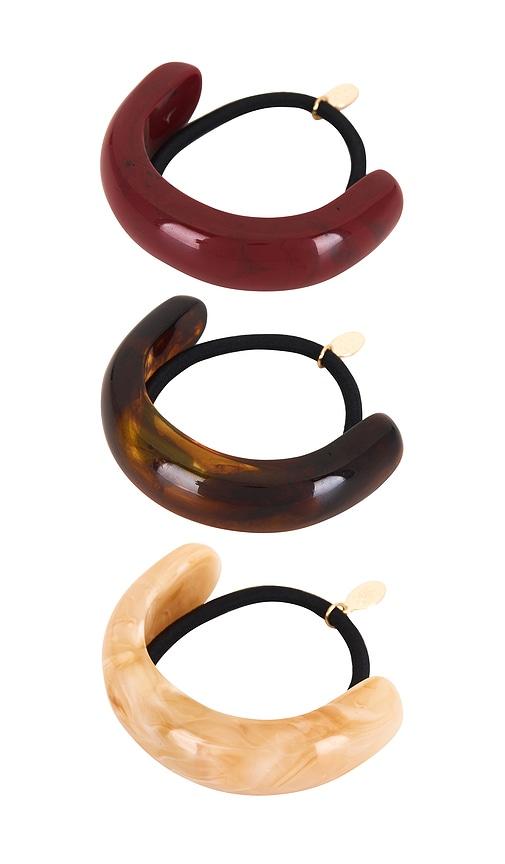 8 other reasons acrylic crescent pack of 3 in brown.