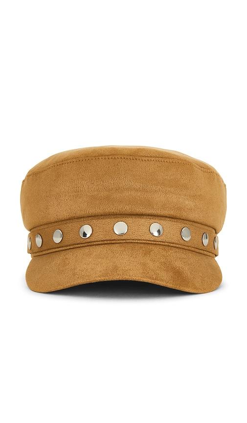 8 other reasons baker boy hat in brown.