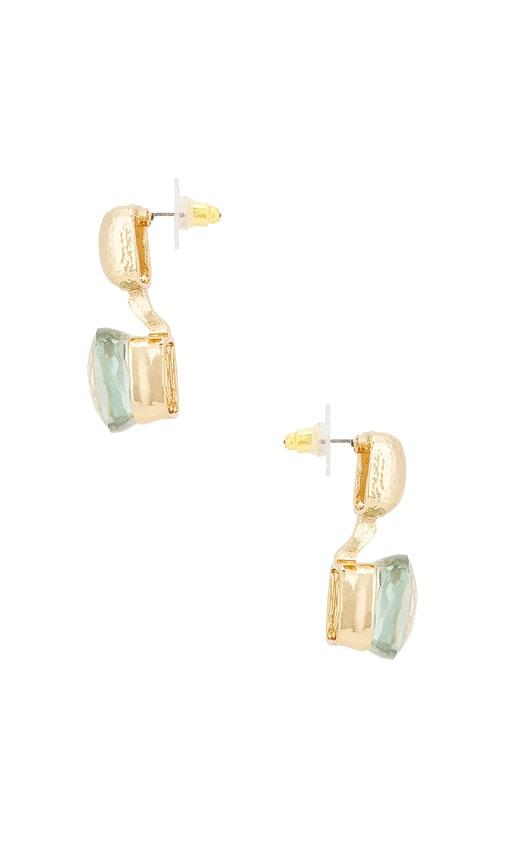 8 other reasons drop earrings in mint.