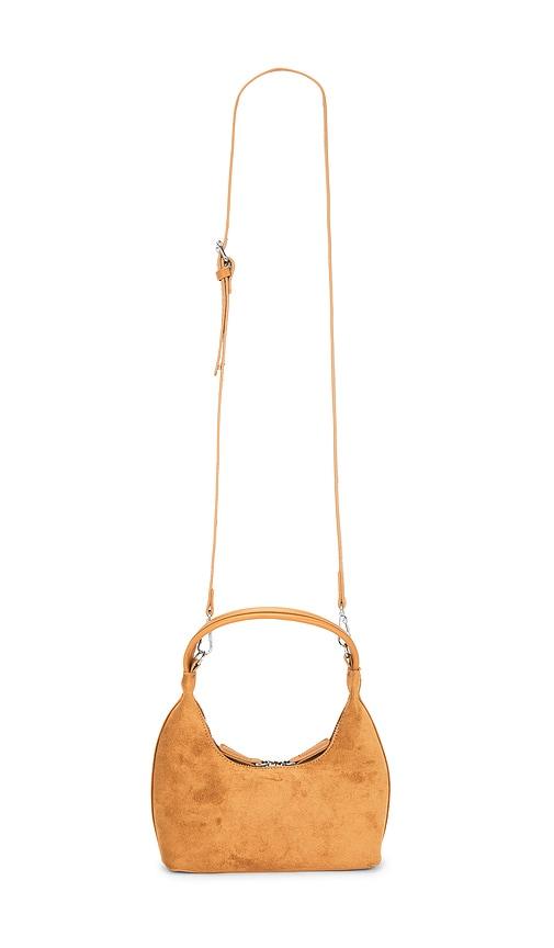8 other reasons faux nappa shoulder bag in tan.