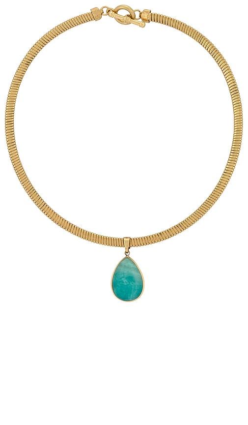 8 other reasons kellyn necklace in metallic gold.