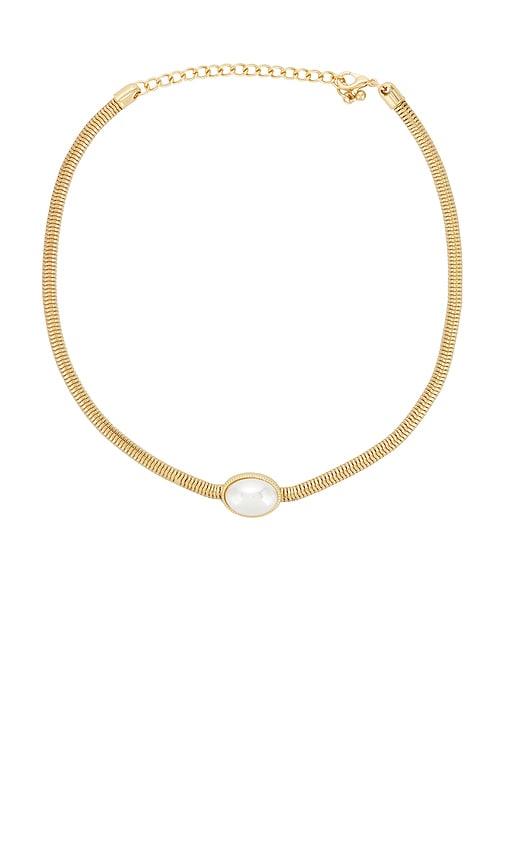 8 other reasons pendant necklace in white.