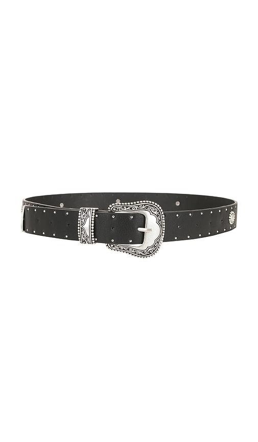 8 other reasons statement belt in black.