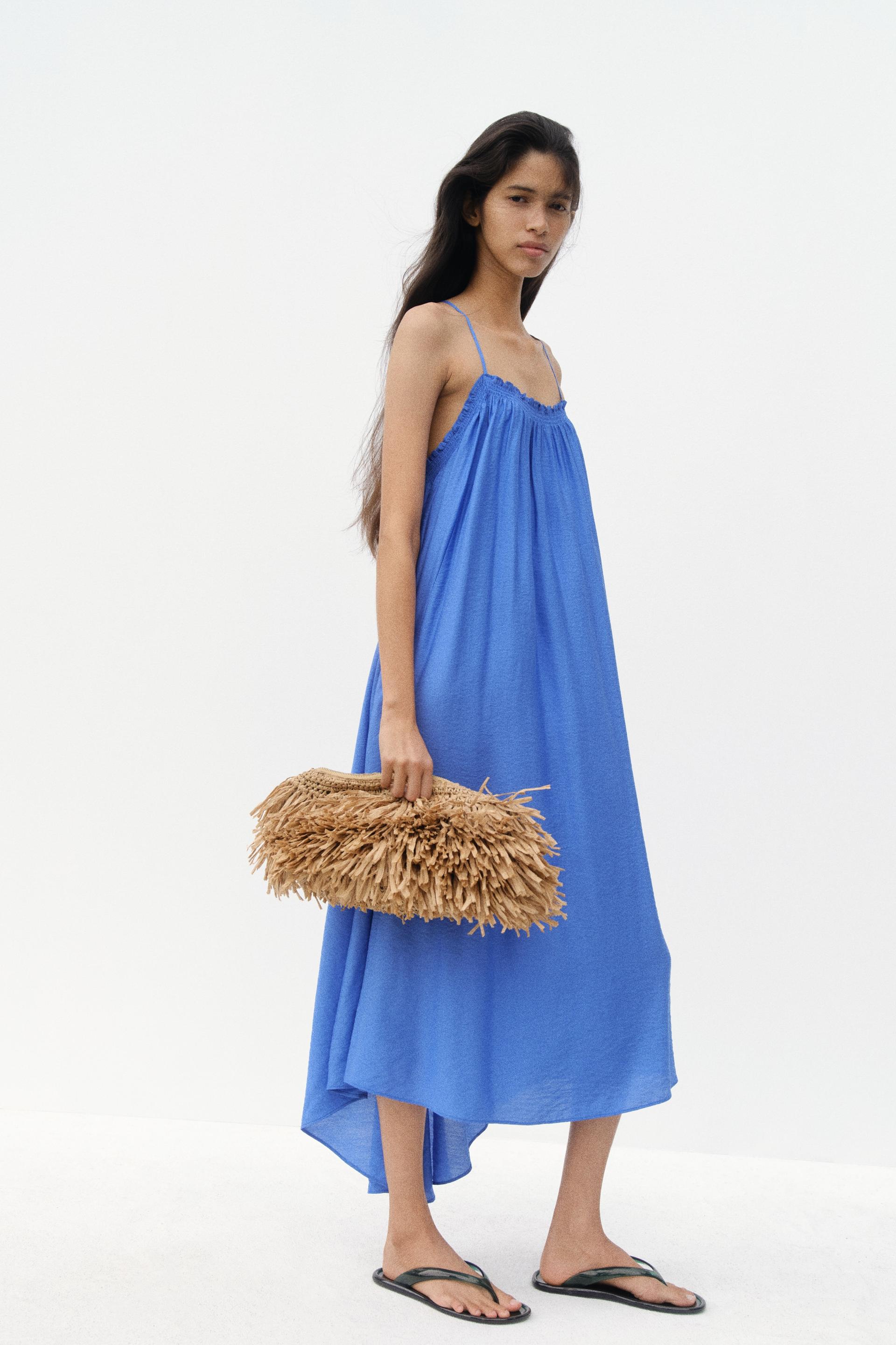 a-line low-back dress