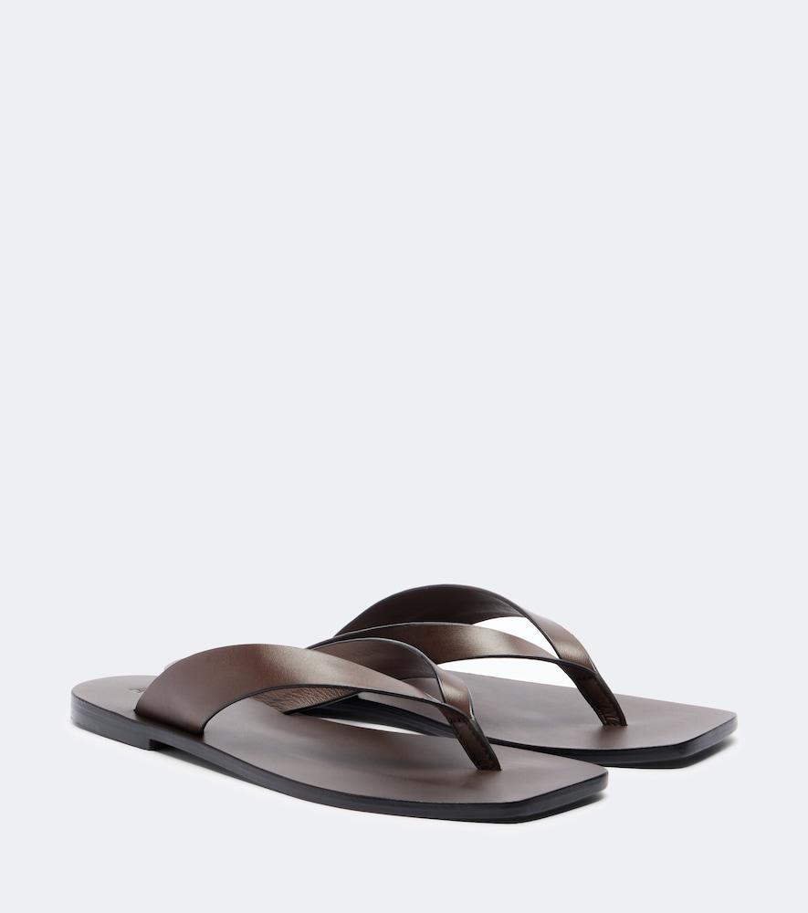 a. emery kinto leather thong sandals