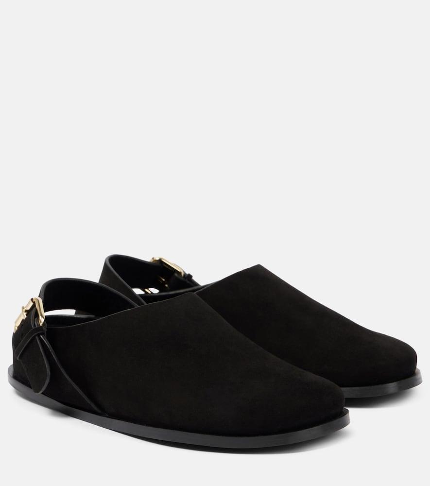 a. emery louis suede clogs