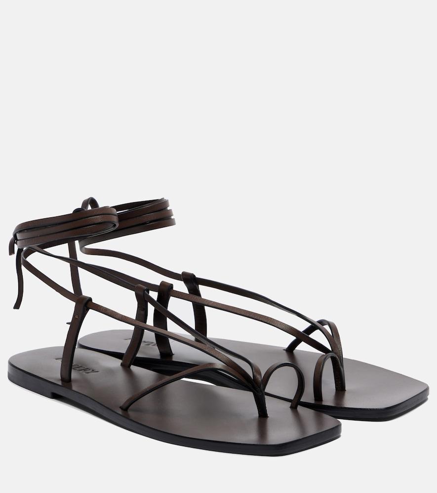 a. emery nolan leather thong sandals
