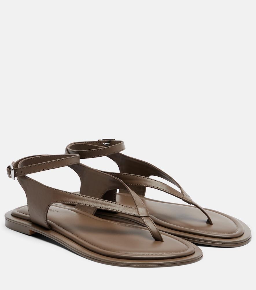 a. emery sabine leather thong sandals