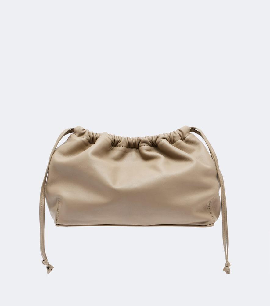 a. emery tobey leather clutch
