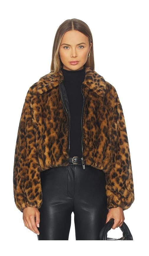 a.l.c. esme jacket in brown. - size m (also in s)