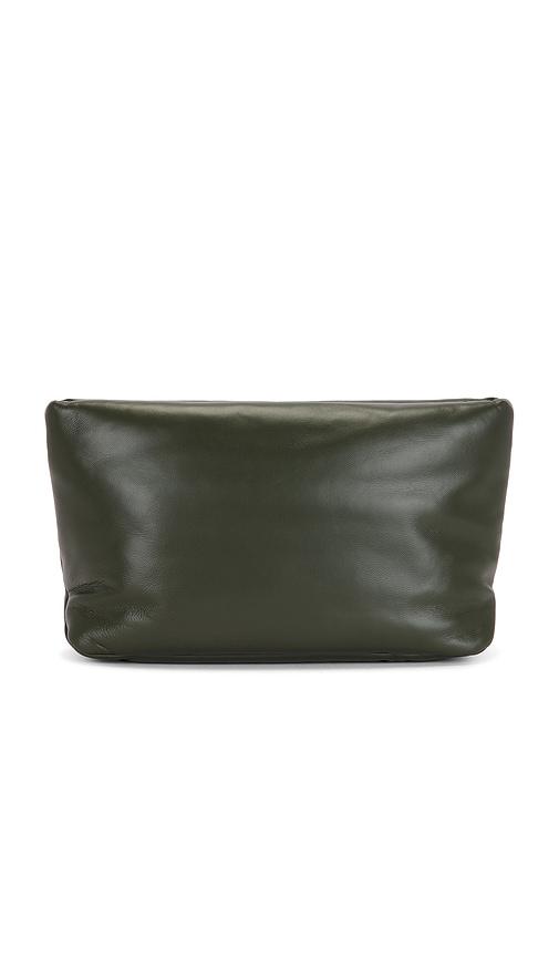 a.l.c. finney bag in dark green.