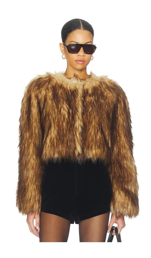 a.l.c. gina jacket in brown. - size l (also in m, s)