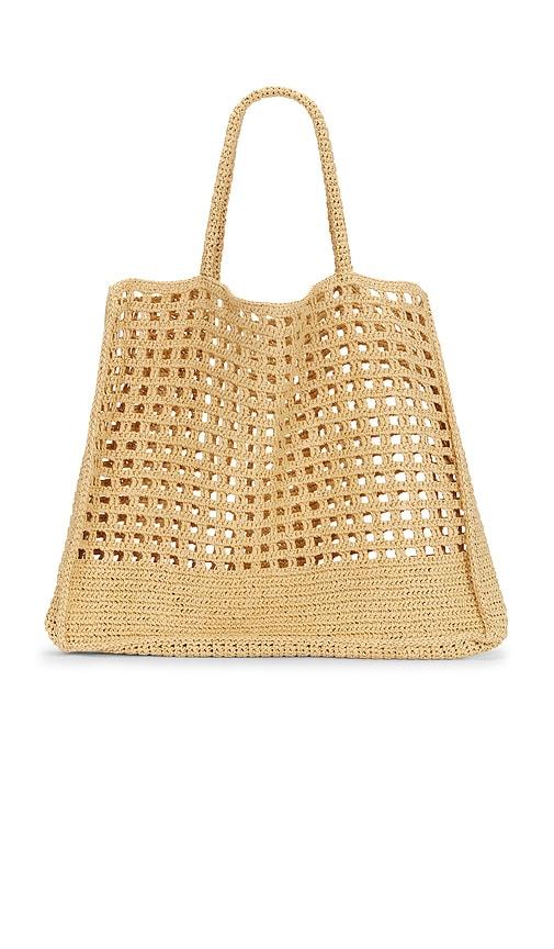 a.l.c. lucy tote in brown.