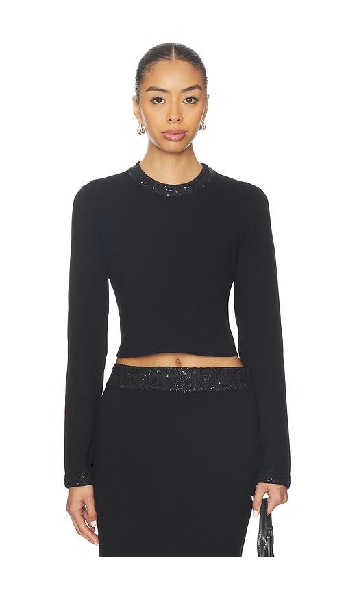 a.l.c. marley top in black. - size m (also in s)