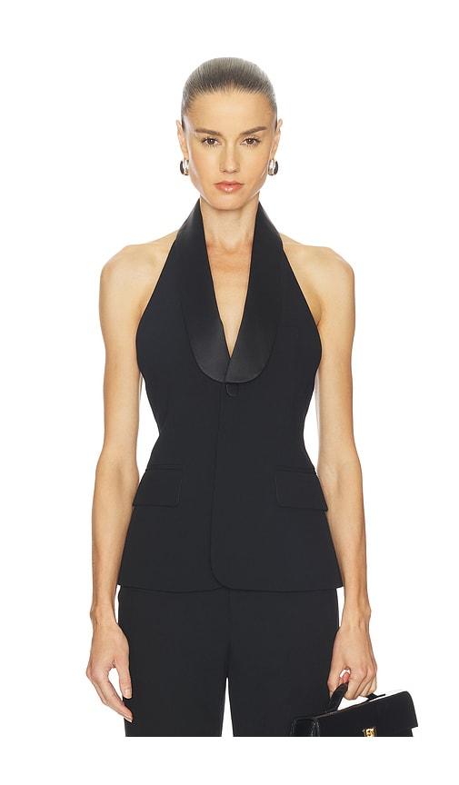 a.l.c. payton vest in black. - size 0 (also in 2)